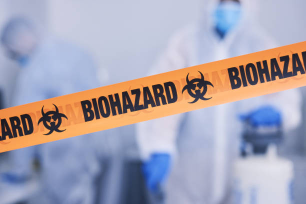 Professional Blood Cleanup technician working in Stanton, KY